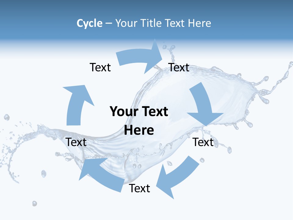 Flow Color Texture PowerPoint Template