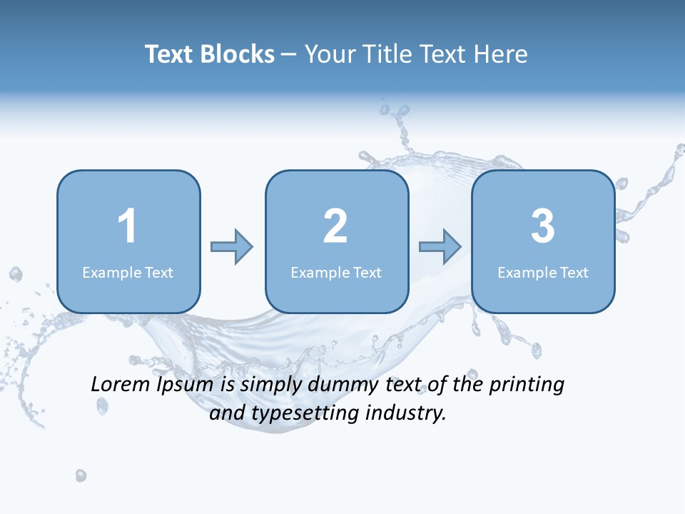 Flow Color Texture PowerPoint Template