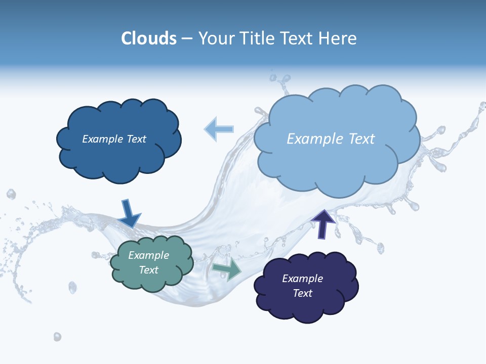 Flow Color Texture PowerPoint Template