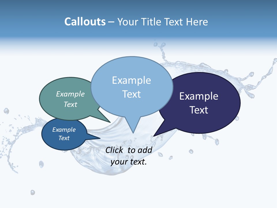 Flow Color Texture PowerPoint Template