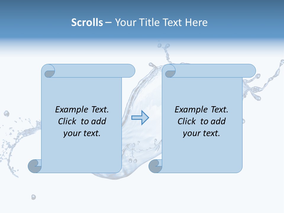Flow Color Texture PowerPoint Template