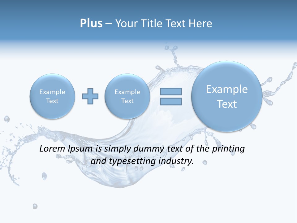 Flow Color Texture PowerPoint Template