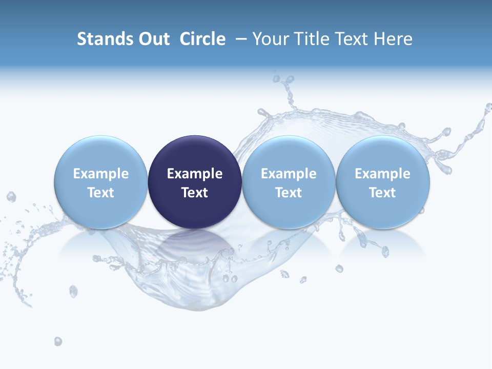 Flow Color Texture PowerPoint Template