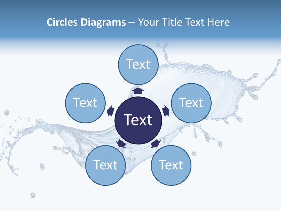 Flow Color Texture PowerPoint Template