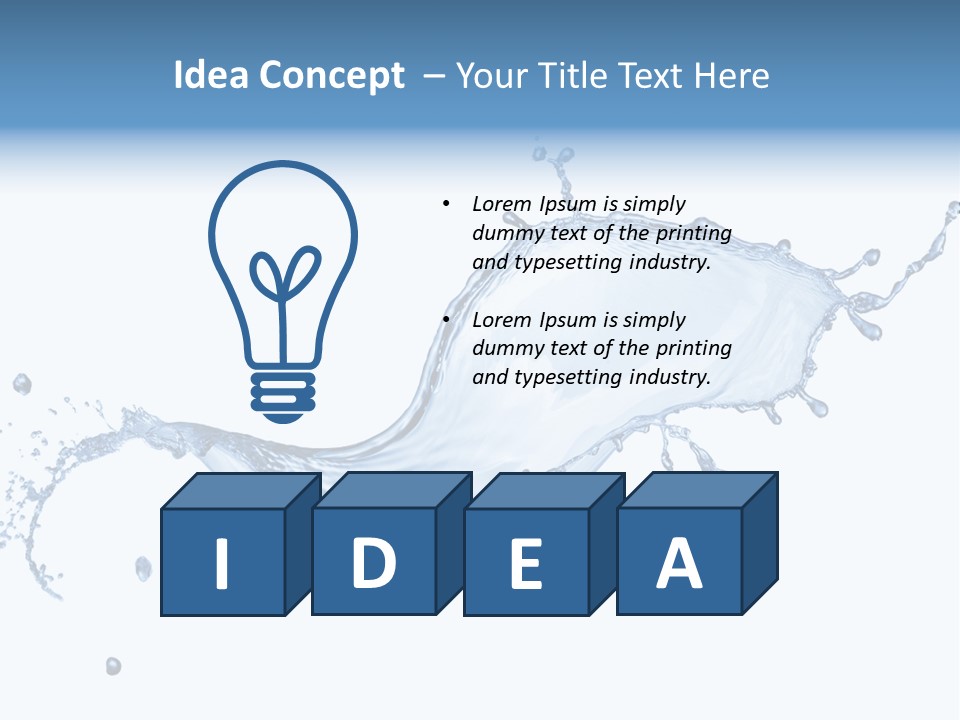 Flow Color Texture PowerPoint Template