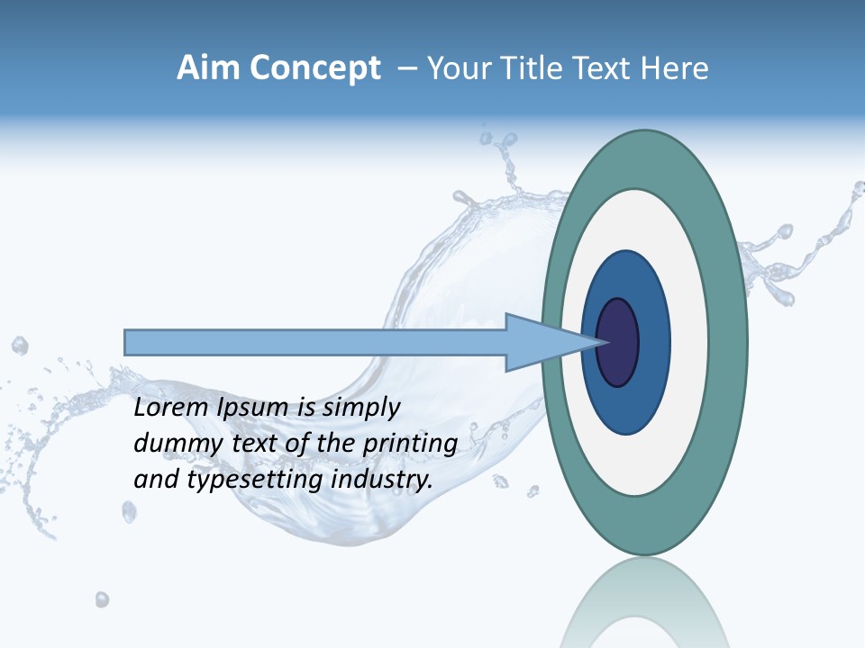 Flow Color Texture PowerPoint Template