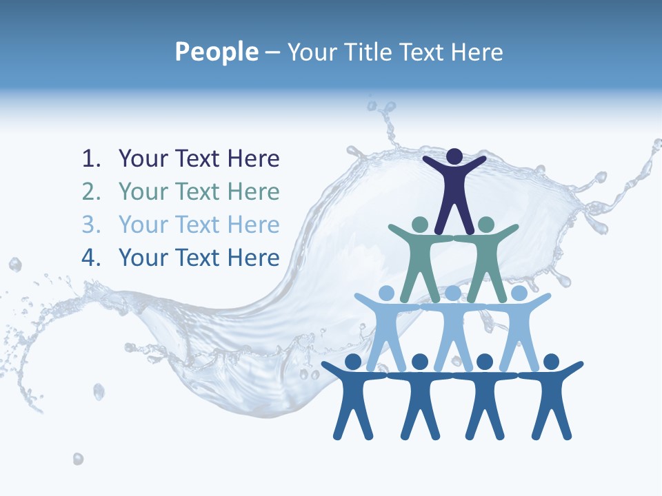 Flow Color Texture PowerPoint Template