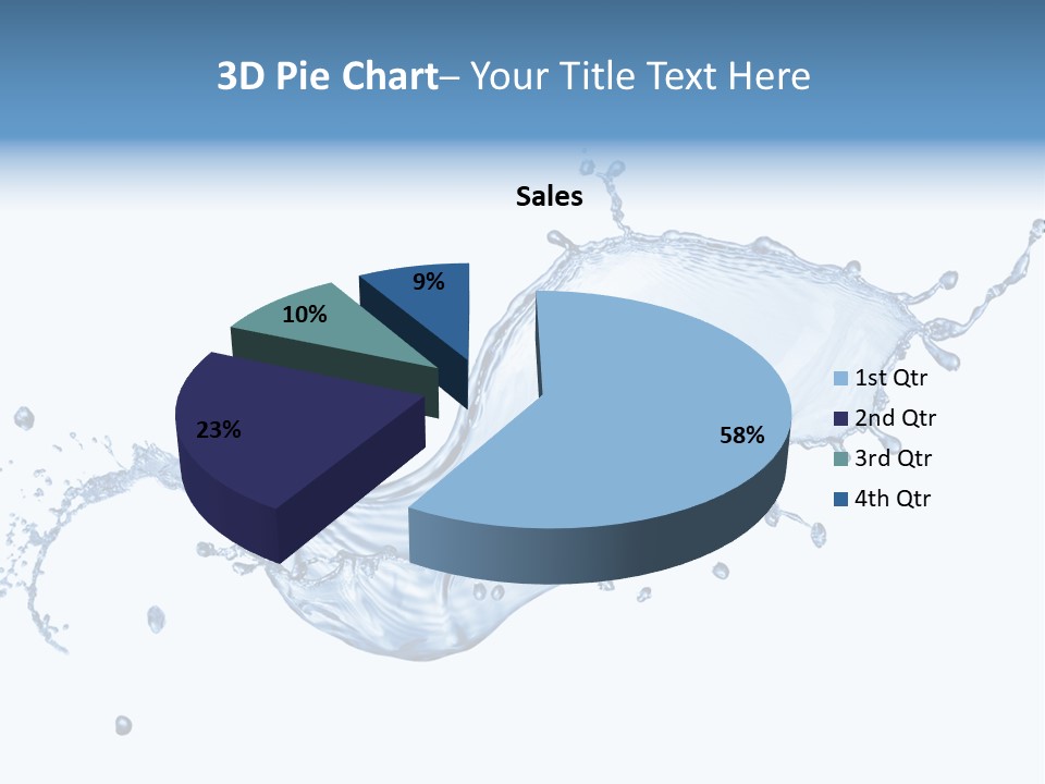 Flow Color Texture PowerPoint Template