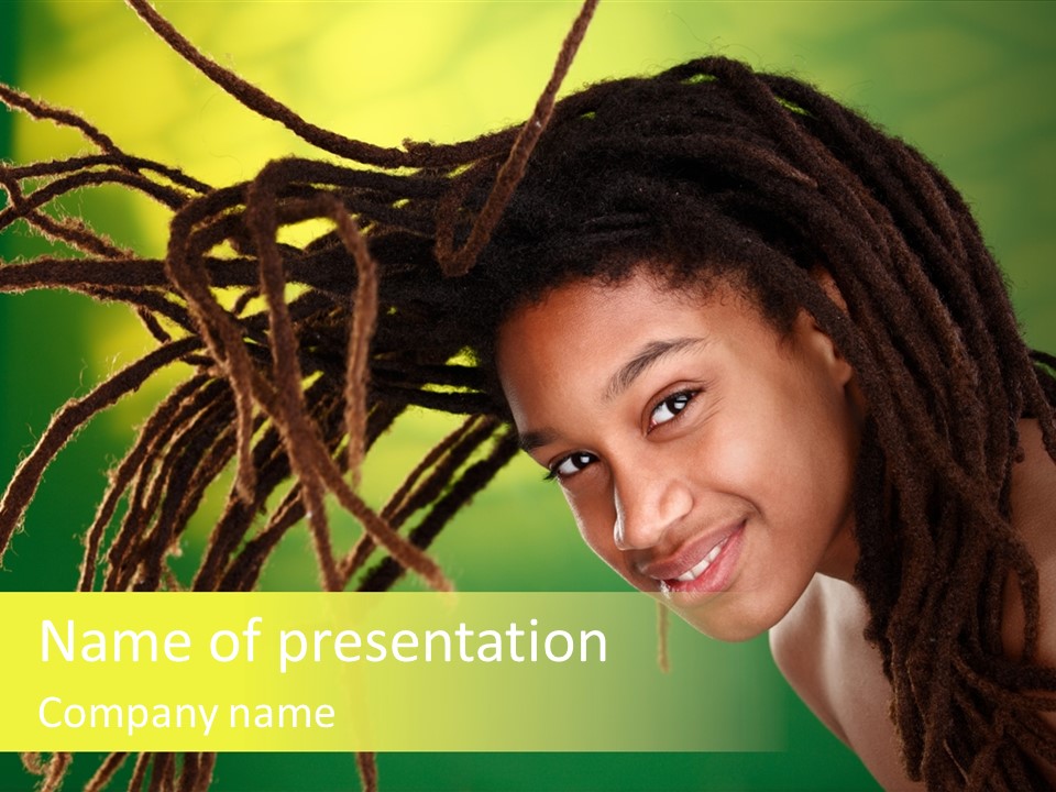 Youth Smile Cute PowerPoint Template