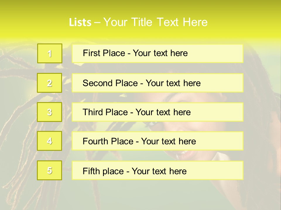 Youth Smile Cute PowerPoint Template