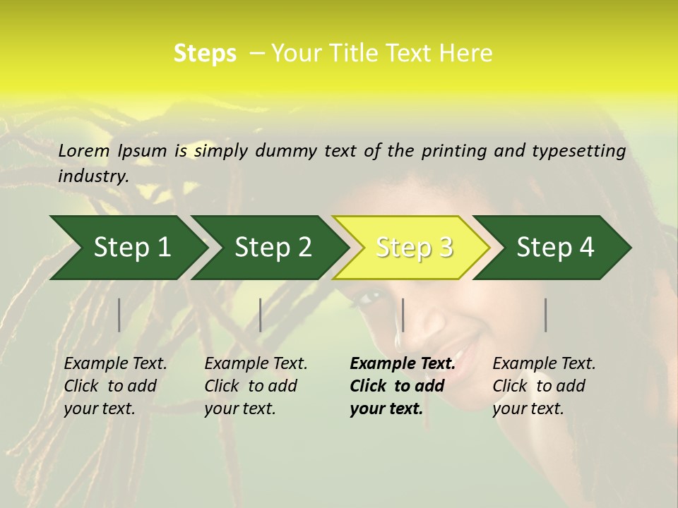 Youth Smile Cute PowerPoint Template