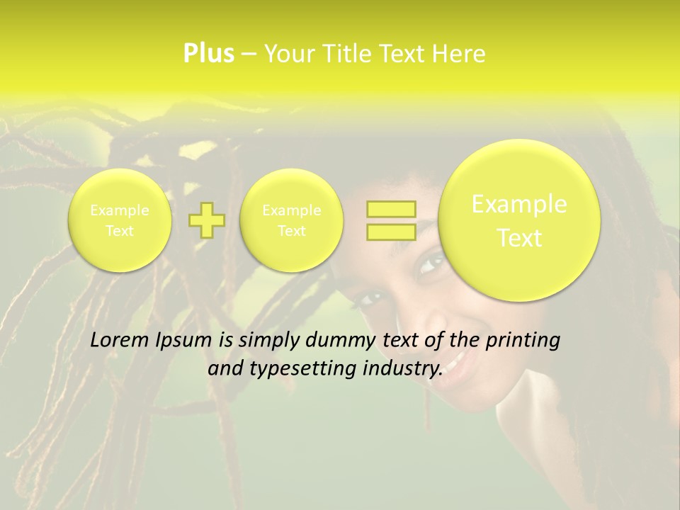 Youth Smile Cute PowerPoint Template
