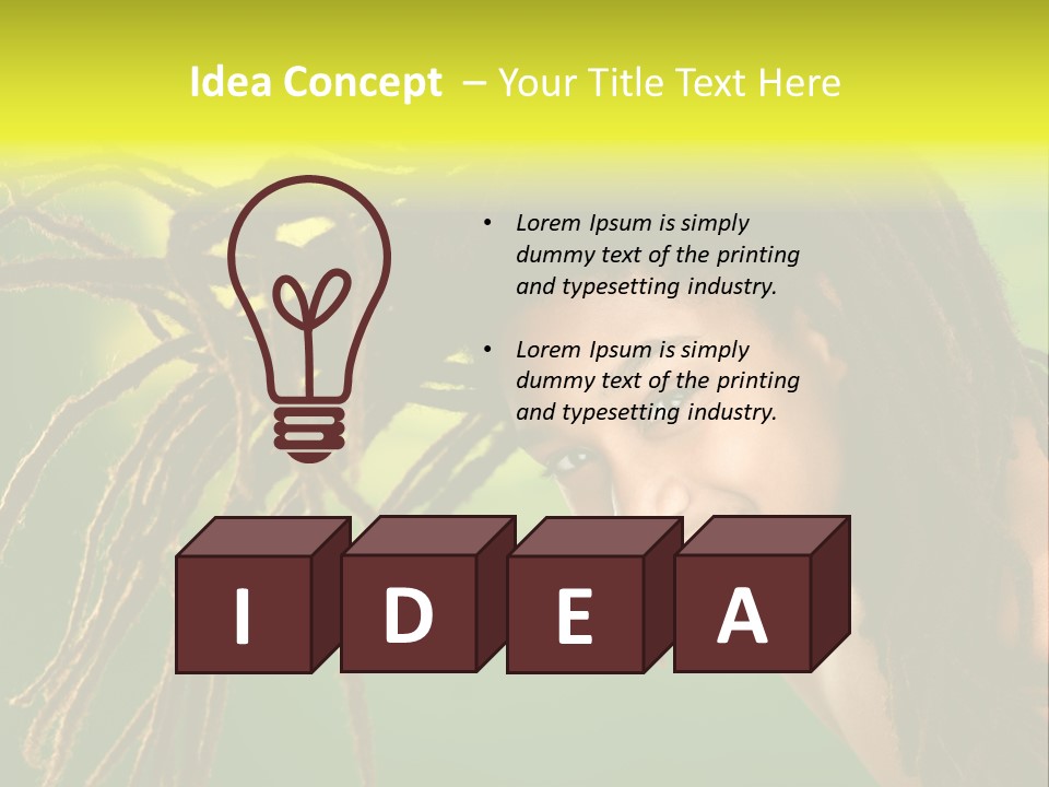 Youth Smile Cute PowerPoint Template