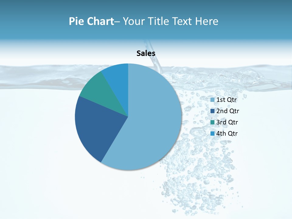 Bubbles Backgrounds Horizontal PowerPoint Template