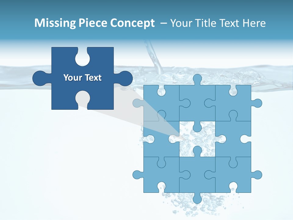 Bubbles Backgrounds Horizontal PowerPoint Template