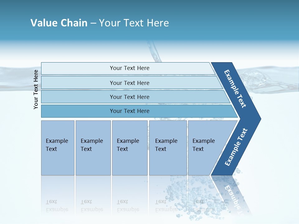 Bubbles Backgrounds Horizontal PowerPoint Template