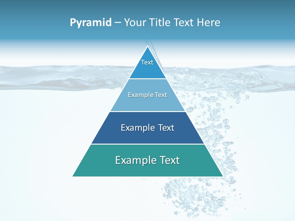 Bubbles Backgrounds Horizontal PowerPoint Template