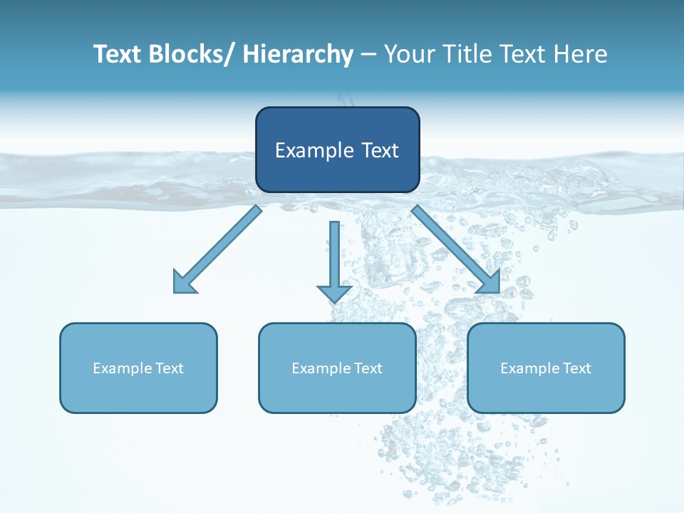 Bubbles Backgrounds Horizontal PowerPoint Template
