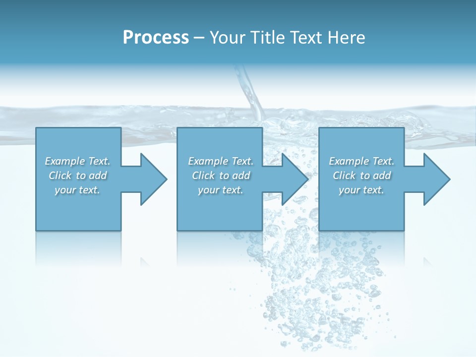 Bubbles Backgrounds Horizontal PowerPoint Template