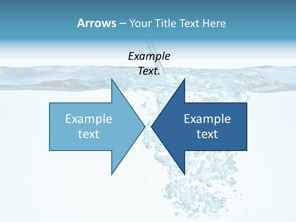 Bubbles Backgrounds Horizontal PowerPoint Template