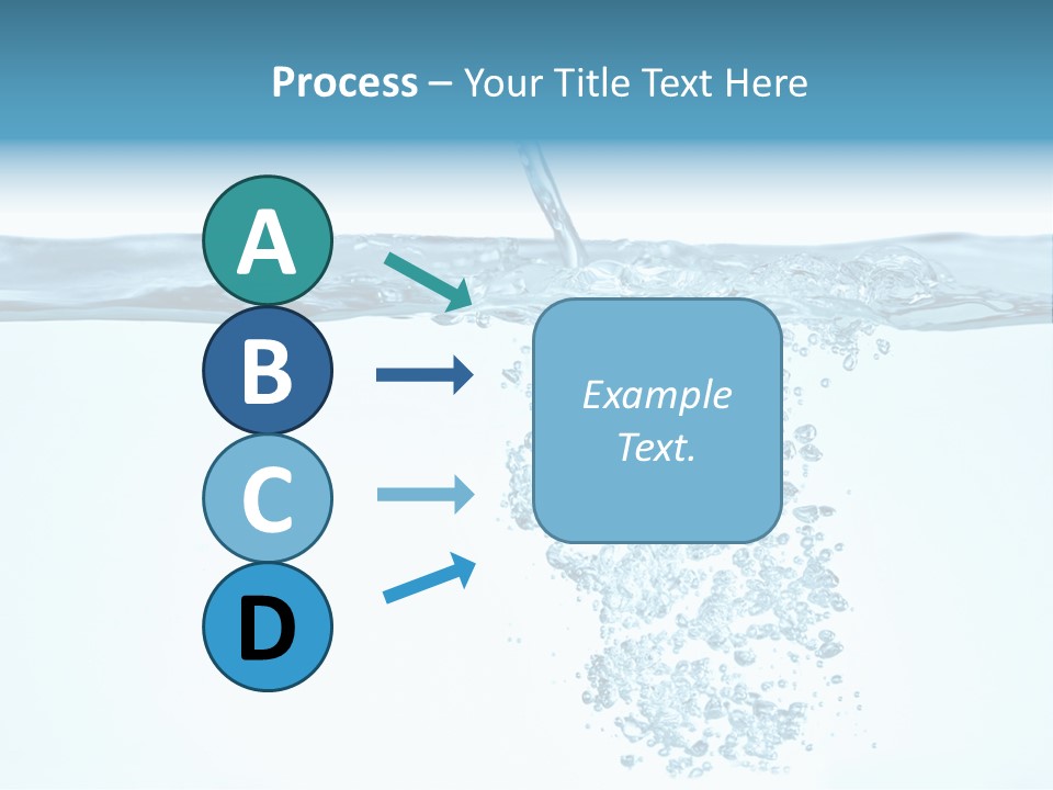 Bubbles Backgrounds Horizontal PowerPoint Template