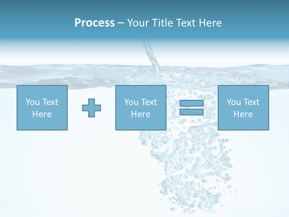Bubbles Backgrounds Horizontal PowerPoint Template