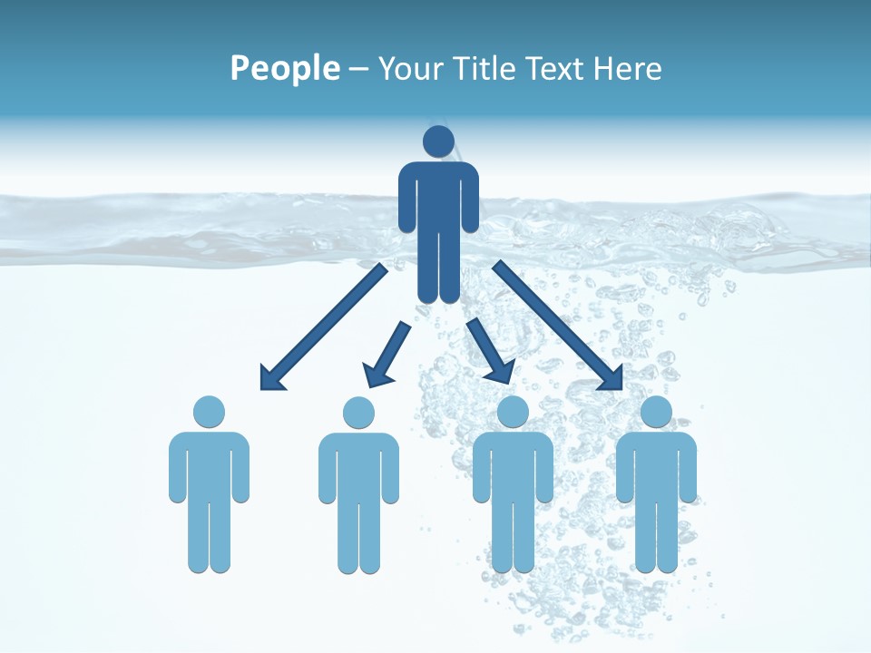 Bubbles Backgrounds Horizontal PowerPoint Template