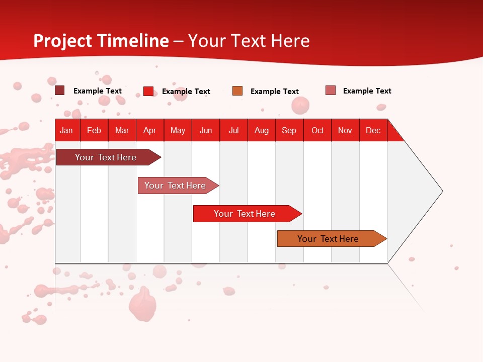 Stain Blood Blot PowerPoint Template