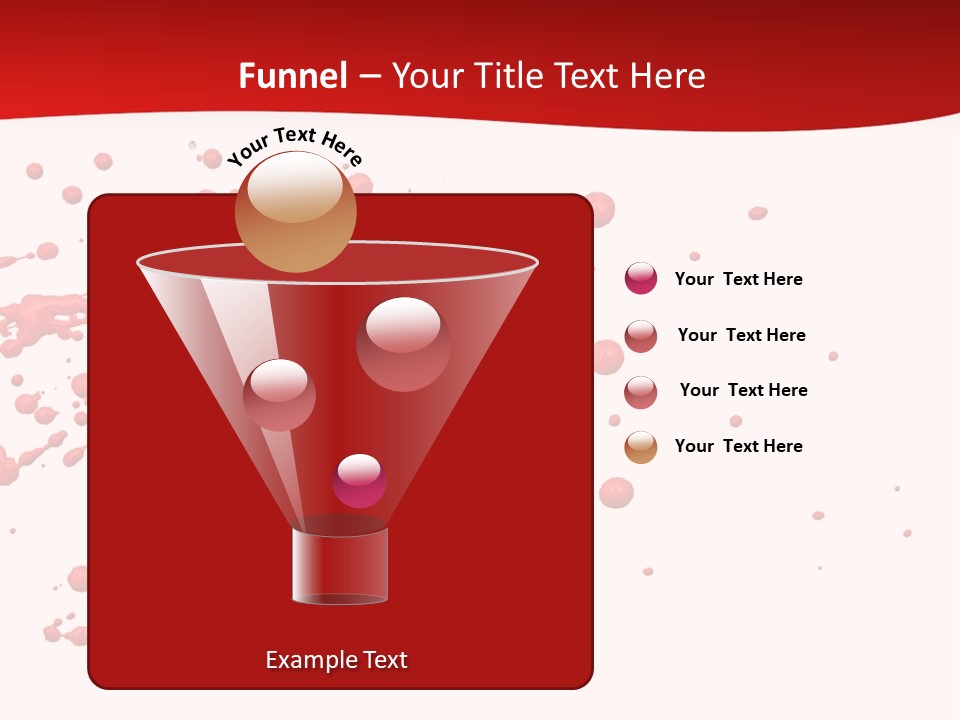 Stain Blood Blot PowerPoint Template