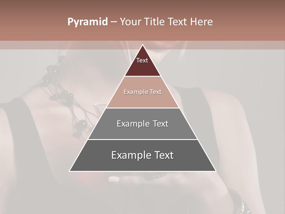 Heart Mascara  PowerPoint Template
