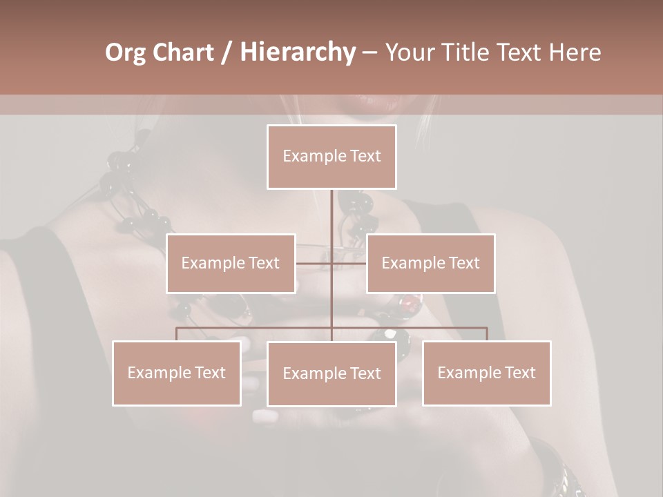 Heart Mascara  PowerPoint Template