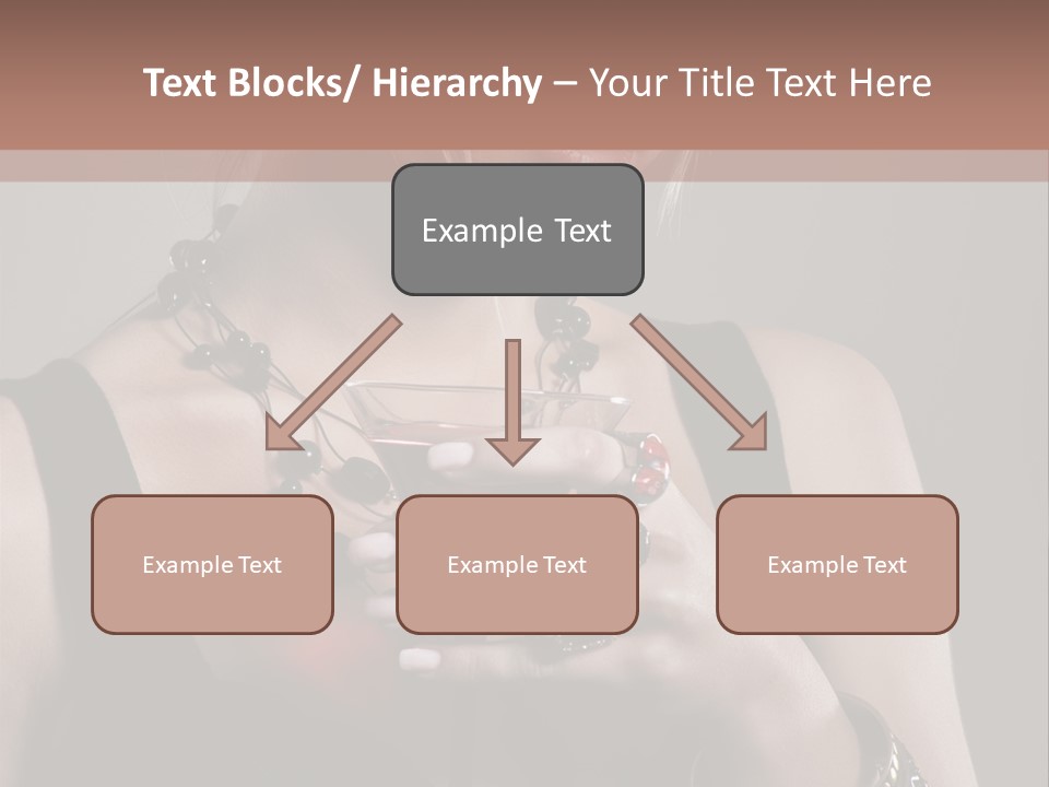 Heart Mascara  PowerPoint Template