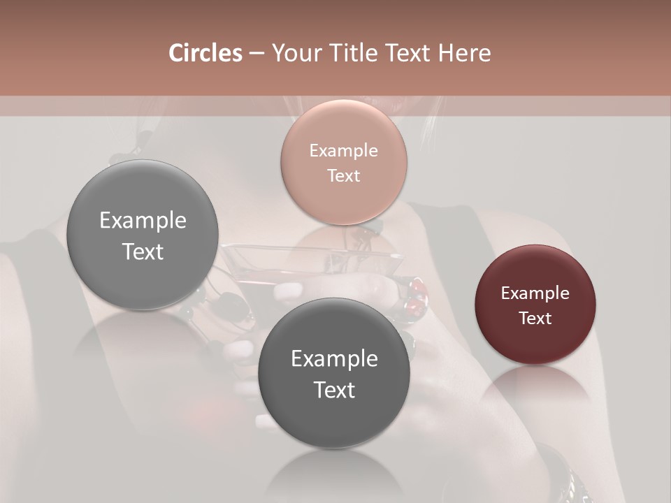 Heart Mascara  PowerPoint Template