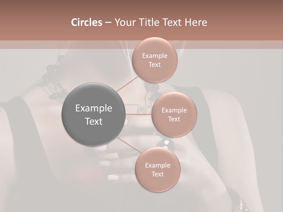 Heart Mascara  PowerPoint Template