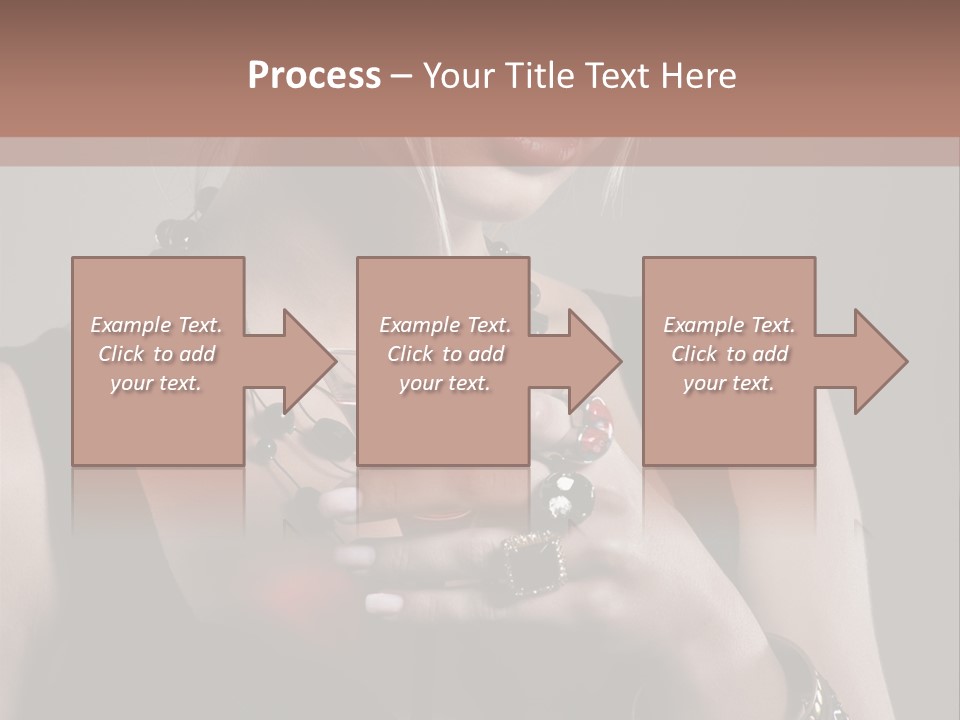 Heart Mascara  PowerPoint Template