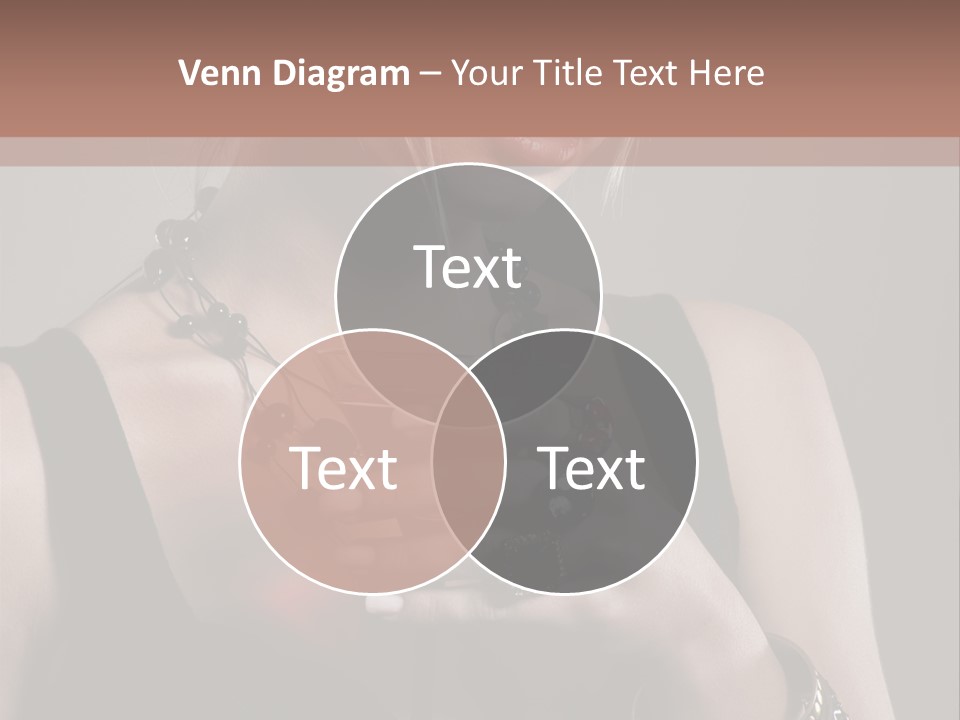 Heart Mascara  PowerPoint Template