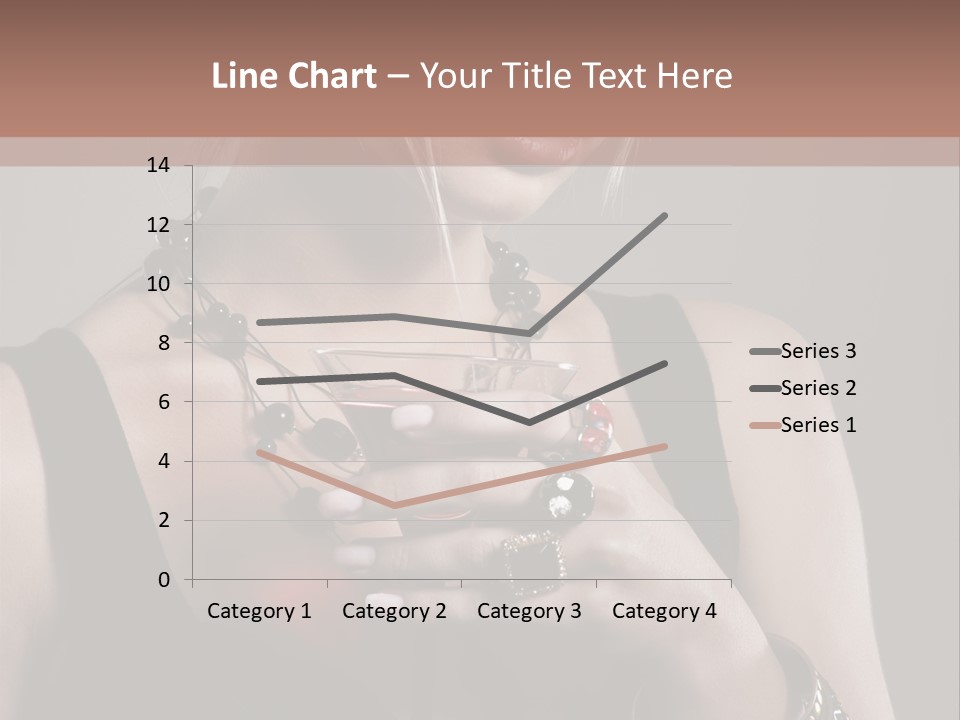 Heart Mascara  PowerPoint Template