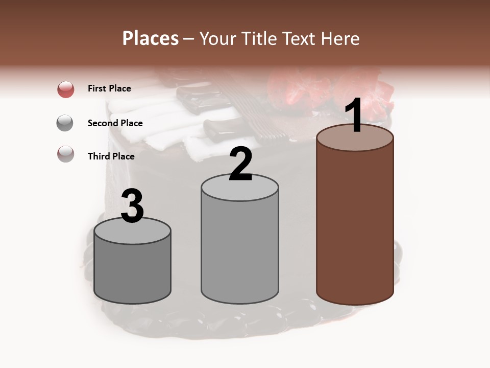 Gourmet Valentine Flower PowerPoint Template