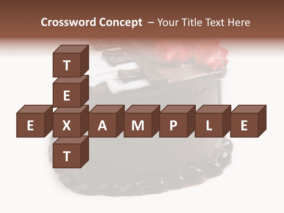 Gourmet Valentine Flower PowerPoint Template