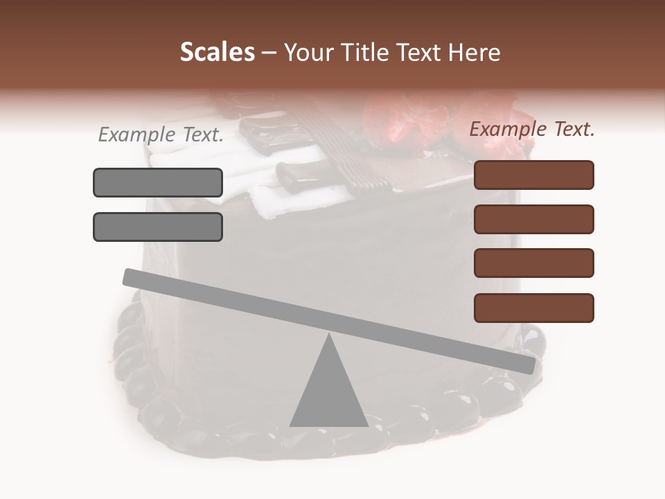 Gourmet Valentine Flower PowerPoint Template