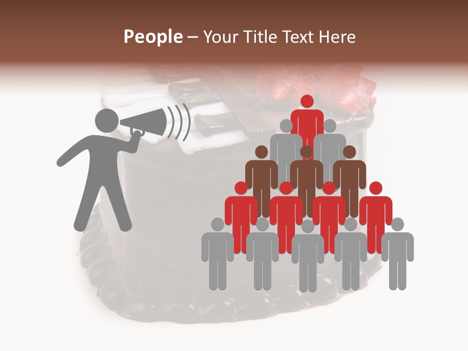 Gourmet Valentine Flower PowerPoint Template