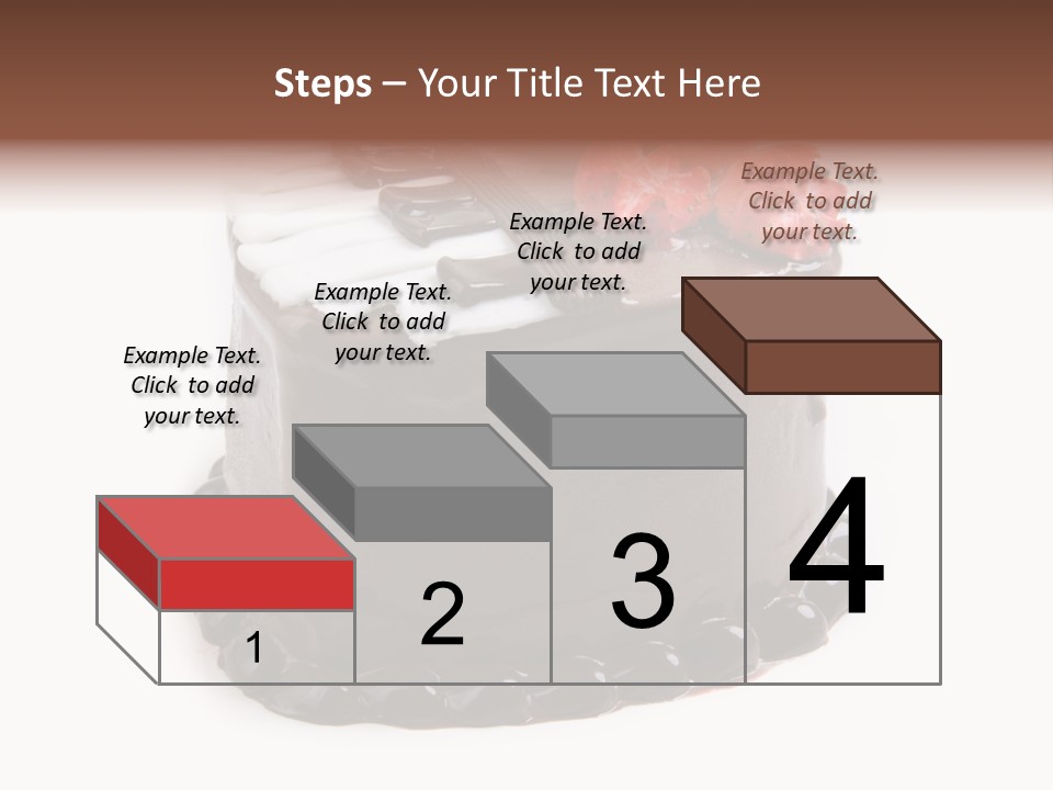 Gourmet Valentine Flower PowerPoint Template