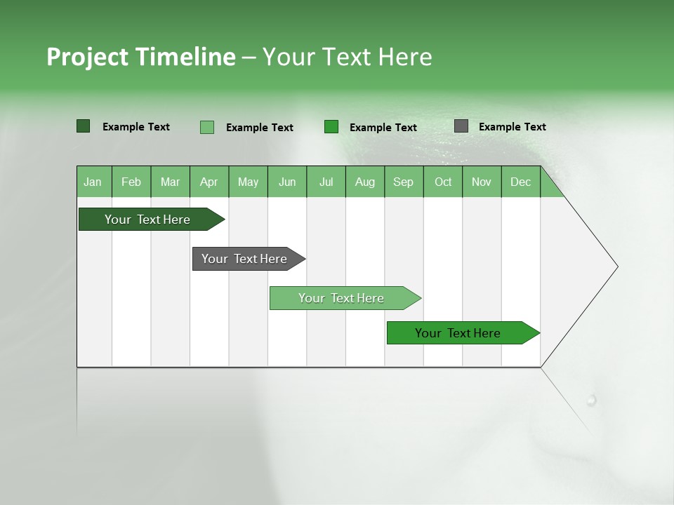 Portrait Woman Clean PowerPoint Template