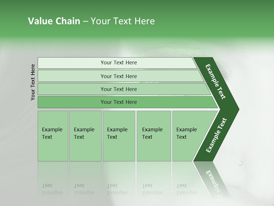 Portrait Woman Clean PowerPoint Template