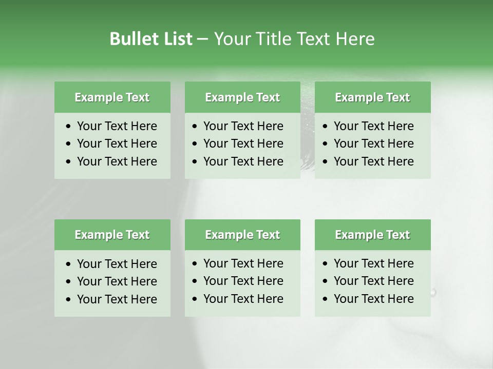 Portrait Woman Clean PowerPoint Template