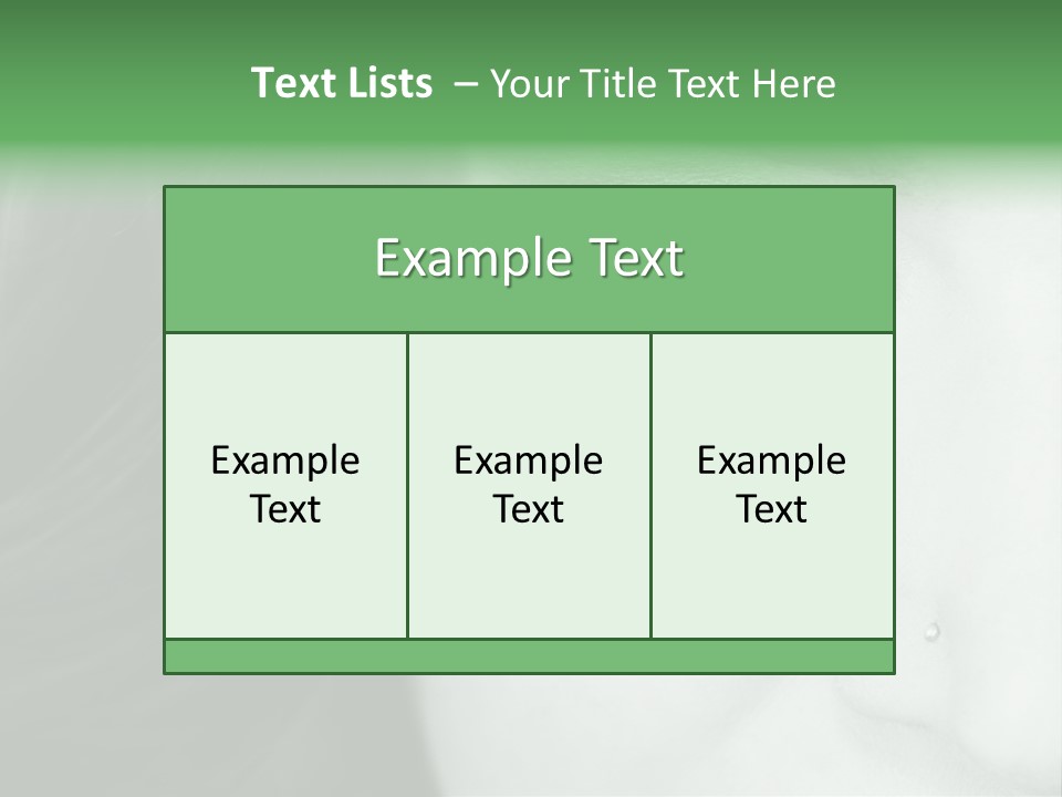Portrait Woman Clean PowerPoint Template