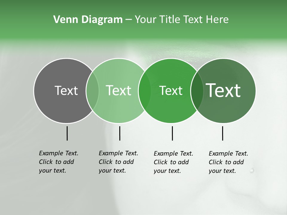 Portrait Woman Clean PowerPoint Template