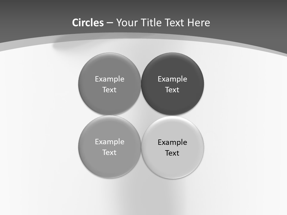 Lady Stand Blur PowerPoint Template