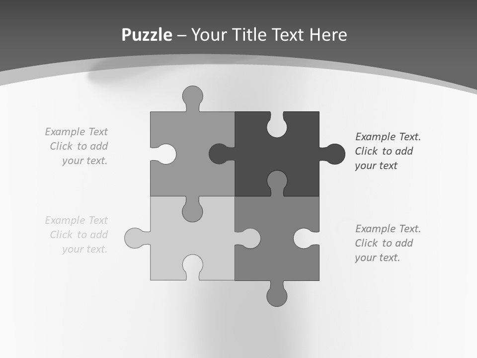 Lady Stand Blur PowerPoint Template