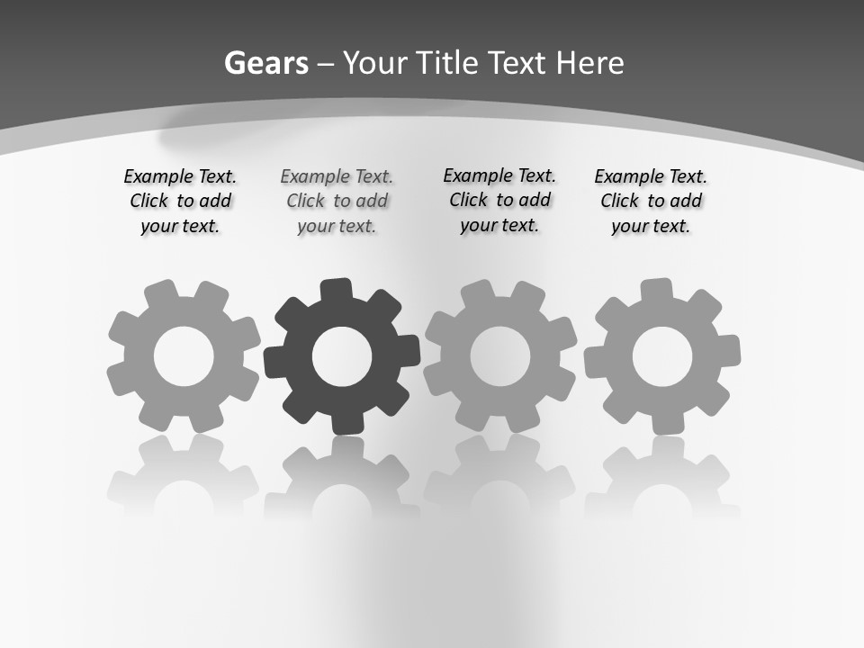 Lady Stand Blur PowerPoint Template